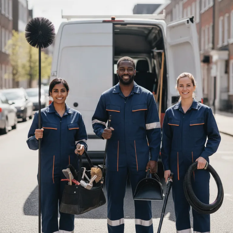 Chimney Sweep team in Valencia
